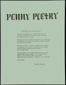 penny poetry - the priest and the matador.jpg